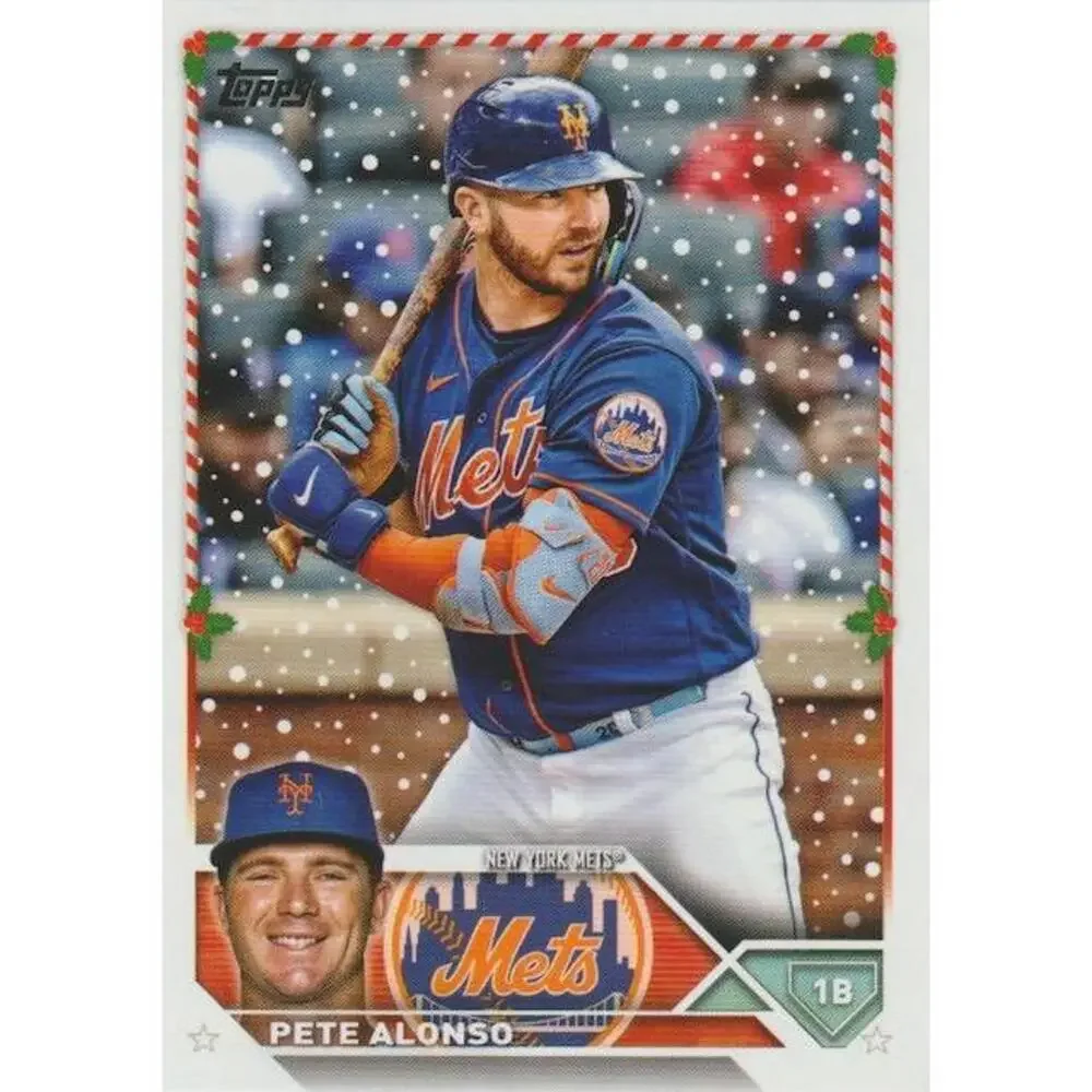 2023 Topps Holiday Pete Alonso H150 New York Mets